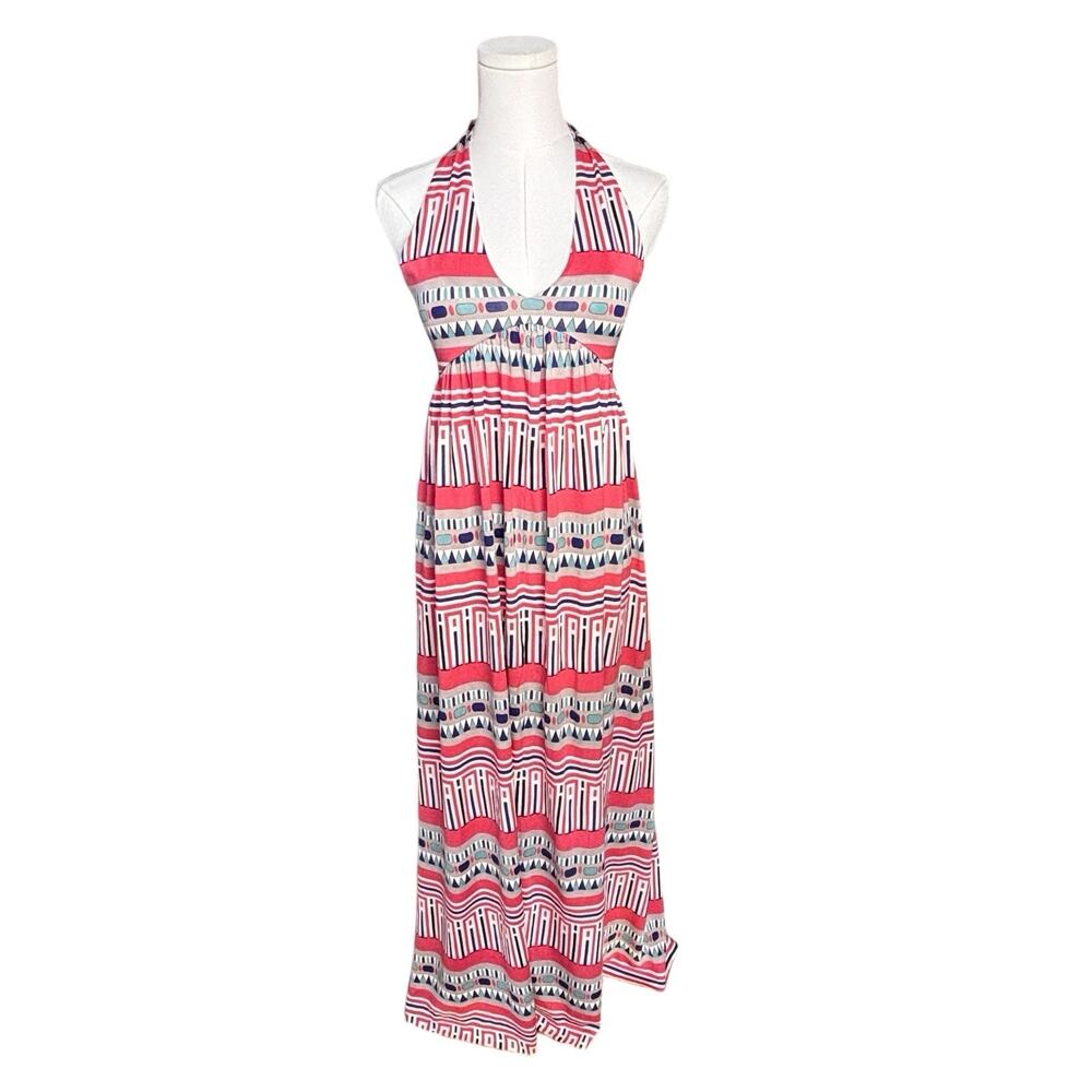 Diane Von Furstenberg‎ Jersey Silk Maxi Halter Dress Size 2